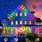 🎄✨ 50 % RABATT NU! 🌈 Smarta RGB-Ljusslingor för Utomhusbruk – Låt Hela Huset Lysas Upp i Färg 🎉🏠