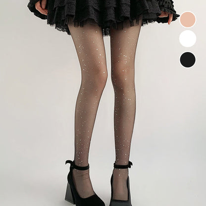 🎉Köp 1, få 1 gratis🎉 Fashionabla glitterstrumpor för kvinnor
