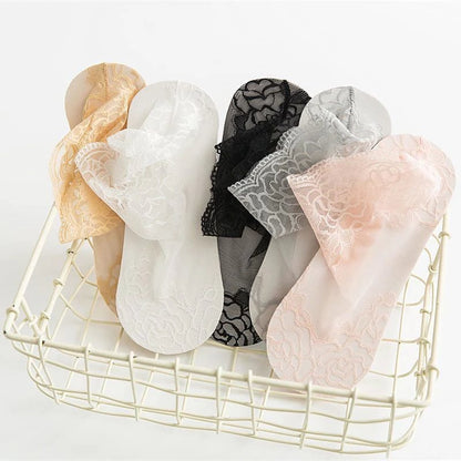 ⌛Reducerad med 34% 🔥 fem par Sexy Lace Specialstrumpor för kvinnor🧦