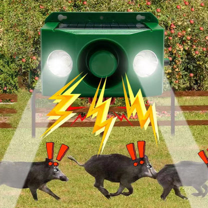 📢Begränsad tid - 70% rabatt🔥Rovdjursavvisande Sol-varningsljus med Hög Volym