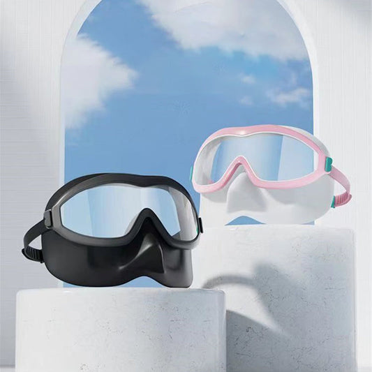 🔥Tidsbegränsat Erbjudande 49% Rabatt🔥Unisex HD Anti-UV Anti-Choking Vattentäta integrerade simglasögon