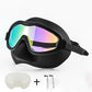 🔥Tidsbegränsat Erbjudande 49% Rabatt🔥Unisex HD Anti-UV Anti-Choking Vattentäta integrerade simglasögon