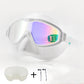 🔥Tidsbegränsat Erbjudande 49% Rabatt🔥Unisex HD Anti-UV Anti-Choking Vattentäta integrerade simglasögon