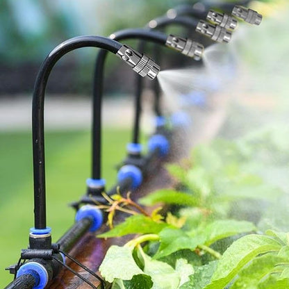 🚿360° böjd trädgård automatiskt bevattningssystem