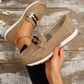 ⌛Reducerad med 69% 🔥🥿✨Casual Loafers med tjock sula och ovandel i fuskmocka skor