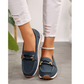 ⌛Reducerad med 69% 🔥🥿✨Casual Loafers med tjock sula och ovandel i fuskmocka skor