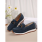 ⌛Reducerad med 69% 🔥🥿✨Casual Loafers med tjock sula och ovandel i fuskmocka skor