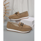 ⌛Reducerad med 69% 🔥🥿✨Casual Loafers med tjock sula och ovandel i fuskmocka skor