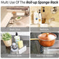 ⌛Reducerad med 68% 🔥Triangle Roll-Up Dish Drying Rack for Sink Corner