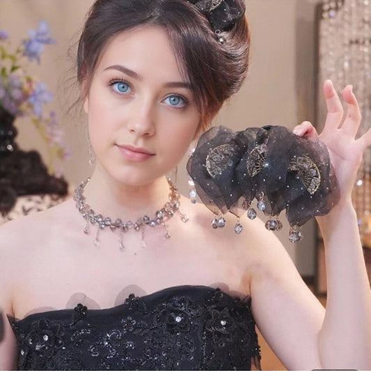 🌸🌸Fan Tassel Hårklämma Hårklämma🌸🌸