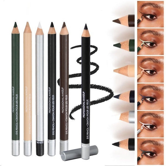 💜 Köp 1, få 1 GRATIS | Vattentät Eyeliner i Trä – Precis, Naturlig & Håller Hela Dagen