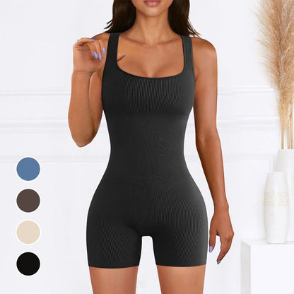 😍Sömlös stretchig yogadräkt med magkontroll--😍50% rabatt