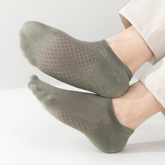 259 kr för 8 par! Endast idag⏳, så länge lagret räcker! Men's Solid Color Mesh Breathable Socks