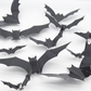 🦇 50 % RABATT NU! 👻 Halloween 3D Fladdermus LED Väggdekoration – Lys Upp Ditt Hem Med Kuslig Stämning ✨