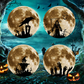 🦇 50 % RABATT NU! 👻 Halloween 3D Fladdermus LED Väggdekoration – Lys Upp Ditt Hem Med Kuslig Stämning ✨