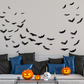 🦇 50 % RABATT NU! 👻 Halloween 3D Fladdermus LED Väggdekoration – Lys Upp Ditt Hem Med Kuslig Stämning ✨