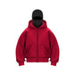 Ninja-hoodie med dragkedja för män och kvinnor