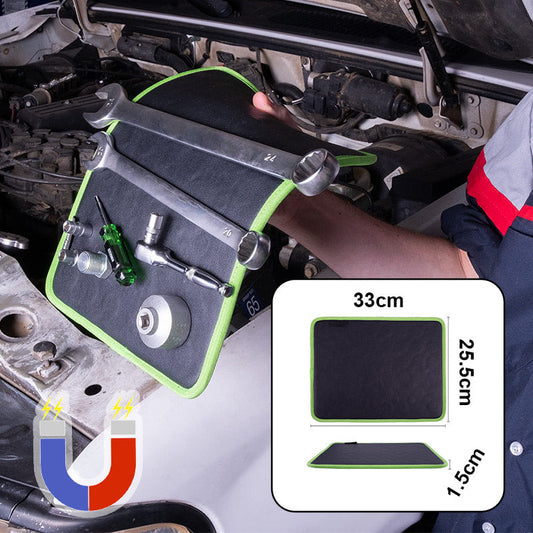 🧲 50% RABATT NU! 🛠️ Kraftfull Magnetisk Verktygshållarmatta – Starka Magneter, Organiserar Smådelar & Håller Arbetsbänken Ren – Perfekt För Verkstad & Garage 🔧