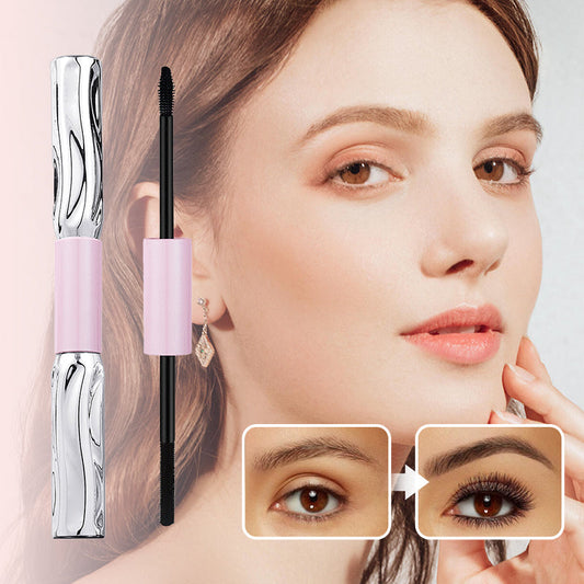 2-i-1 Långvarig Volymgivande och Böjande Mascara