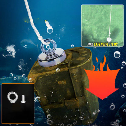 ⏳👉Tidsbegränsat erbjudande: 72%-77% rabatt!🛠 Magnetisk Bärgningsmagnet för Djupt Vatten