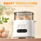 🎁🥚 2026 NY DESIGN – 50 % RABATT! ✨ Mini Multifunktionell Äggkokare med Smart Touchpanel – Enkel Frukost med Ett Tryck 🍳
