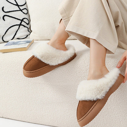 Tidsbegränsat erbjudande: 30 % rabatt på originalpriset 🔥Varma Unisex Halkfria Plyschtofflor för Hemmet