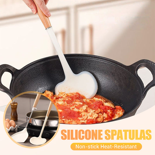 Non-stick Heat-Resistant Silicone Spatulas