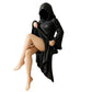 Mysterious Black-Robe Queen Halloween Figurine
