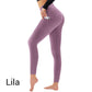 Högmidjade Buthöjande Magkontrollerande Yoga Leggings med Sidficka