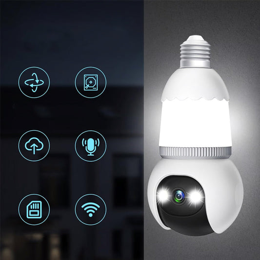 💡🧐 Trådlös HD-säkerhetskamera set för inomhusbruk