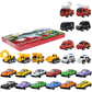 🎁🏗️ 50 % RABATT NU! 🚛 Byggfordon Adventskalender – 24 Överraskningar med Diecast-Modeller & Rolig Ingenjörslek 🎄✨