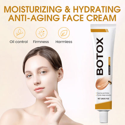 💛 Botox Bee Venom Cream – Minskar rynkor och ger fastare hud – Återfuktande, ökar kollagenproduktionen och ger ungdomlig lyster ✨