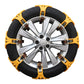Heavy-Duty Car Tire Anti-Skid Chains for Snow & Ice