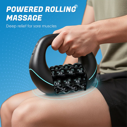 Elektrisk handhållen massagerulle