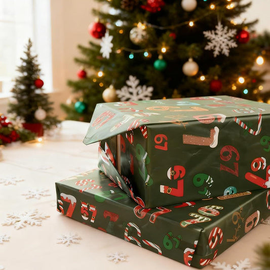 🎁 Julklappsinslagning – Slå in dina presenter i viral julglädje 🎄