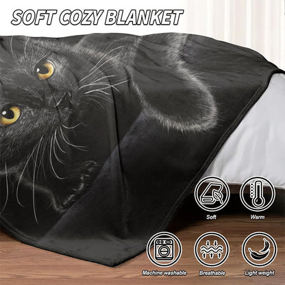 🐱🔥 50 % REA NU! Mysig Allsäsongsfilt – Ultramjuk & Varm ✨ Perfekt för Soffan, Sängen & Mysiga Kvällar 🛋️💕