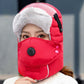 🧣 Vintermössa med Avtagbar Ansiktsmask – Varm, Andas Bra & Perfekt för Skidåkning och Friluftsaktiviteter | Just Nu 50% Rabatt ❄️✨
