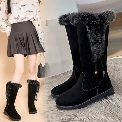 👢 50% RABATT! ❄️ Mid-Calf Vinterkängor för Kvinnor – Varma, Skyddande & Bekväma för All Dag 🧥