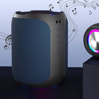 🔥🔊 50 % RABATT NU! 40W Bärbar Bluetooth-Högtalare med RGB-Belysning – Kraftfullt Ljud & Färgstark Ljusshow ✨🎶