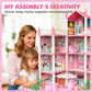 DIY Luminous Princess Castle Dollhouse