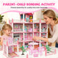 DIY Luminous Princess Castle Dollhouse