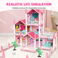 DIY Luminous Princess Castle Dollhouse
