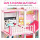 DIY Luminous Princess Castle Dollhouse