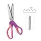 ✂️🔥 50 % RABATT UNDER BEGRÄNSAD TID! Tandad Tygsax – Skapa Snygga Vågliga Kanter på Tyg & Kläder 🧵✨