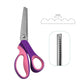 ✂️🔥 50 % RABATT UNDER BEGRÄNSAD TID! Tandad Tygsax – Skapa Snygga Vågliga Kanter på Tyg & Kläder 🧵✨