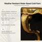 🏠Wasserbasierte, wetterbeständige Goldfarbe