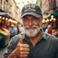 🧢😆 “Gammal? Ingen fara!” – Retro Keps 50% RABATT