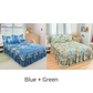 🛏️ 49% RABATT! 🎀 3-delat Volangsängkjol – Elegant Design, Fullständigt Skydd & Universell Passform 🛌