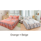 🛏️ 49% RABATT! 🎀 3-delat Volangsängkjol – Elegant Design, Fullständigt Skydd & Universell Passform 🛌