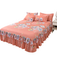 🛏️ 49% RABATT! 🎀 3-delat Volangsängkjol – Elegant Design, Fullständigt Skydd & Universell Passform 🛌